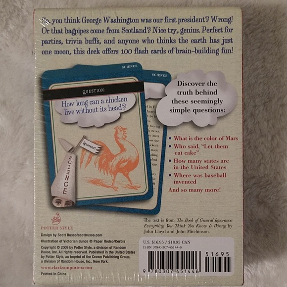 The Box of General Ignorance flash cards - Picture 2 of 2